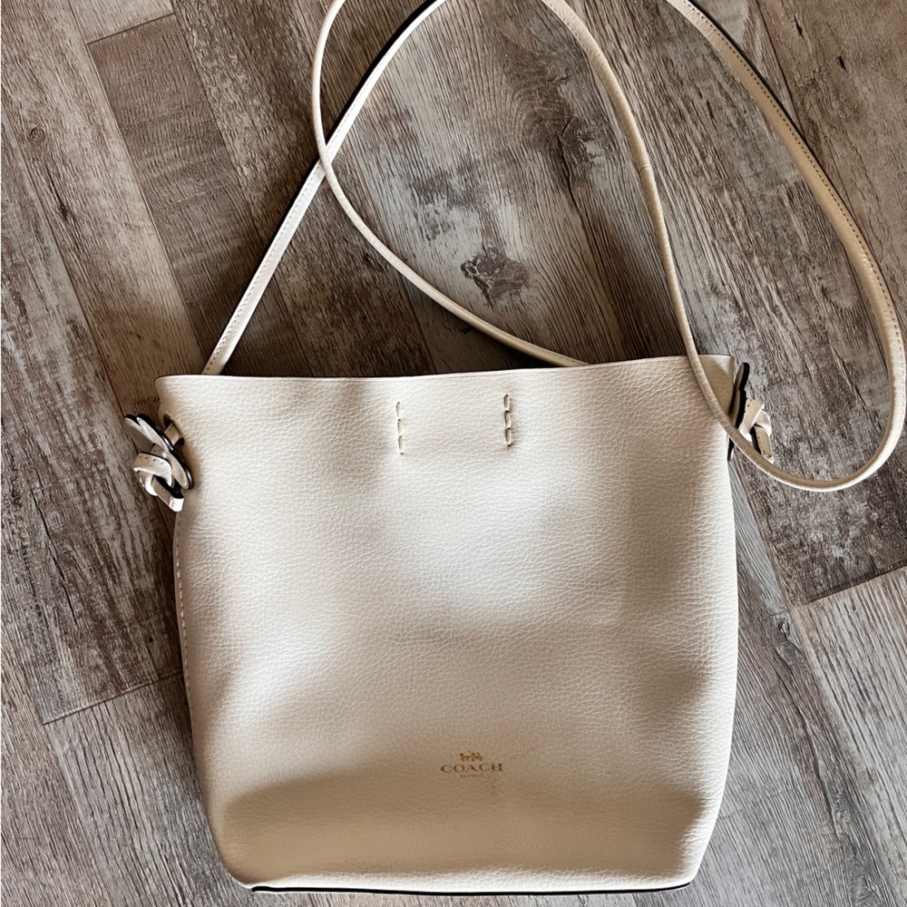 White Coach Crossbody Bag